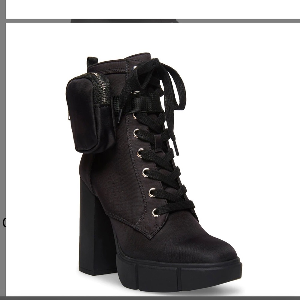 Black Steve Madden Booties